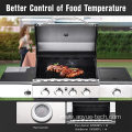 4 Burener Stainless Steel BBQ Propance Gas Grill